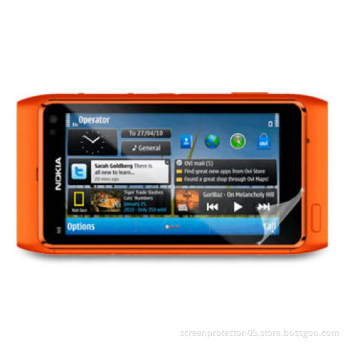 Crystal Clear Screen Protector for Nokia N8, Made of Imported Japanese PET